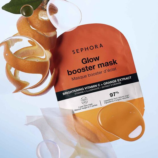 MÁSCARA FACIAL EM TECIDO SEPHORA COLLECTION MASQUE BOOSTER